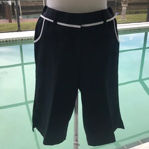 GALLAWAY Golf Bermuda women’s shorts Black/white 6